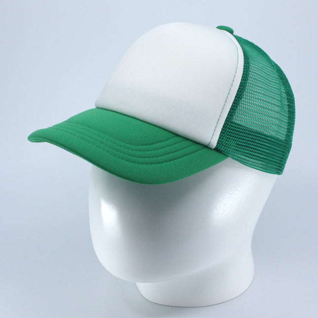 Kids Youth Summer Foam Mesh 5 Panel Snapback Trucker Baseball Cap