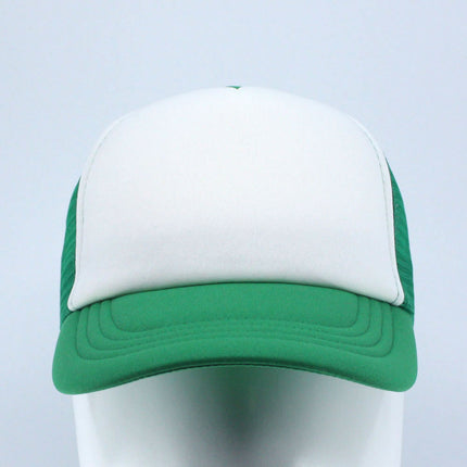 Kids Youth Summer Foam Mesh 5 Panel Snapback Trucker Baseball Cap