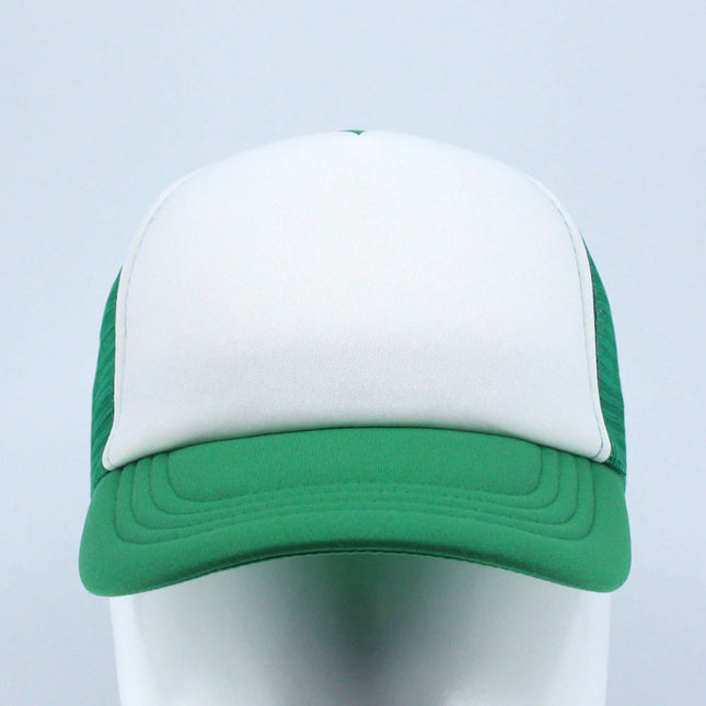 Kids Youth Summer Foam Mesh 5 Panel Snapback Trucker Baseball Cap
