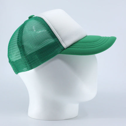 Kids Youth Summer Foam Mesh 5 Panel Snapback Trucker Baseball Cap