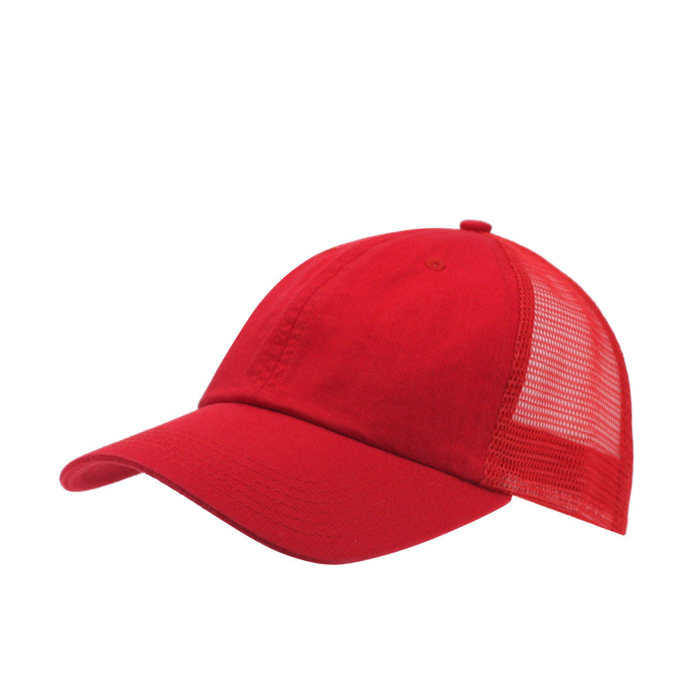 thumbnail image 2 of Washed Cotton Baseball Cap – Embroidered Letter Adjustable – Unisex Sports & Travel Hat 2 of 6