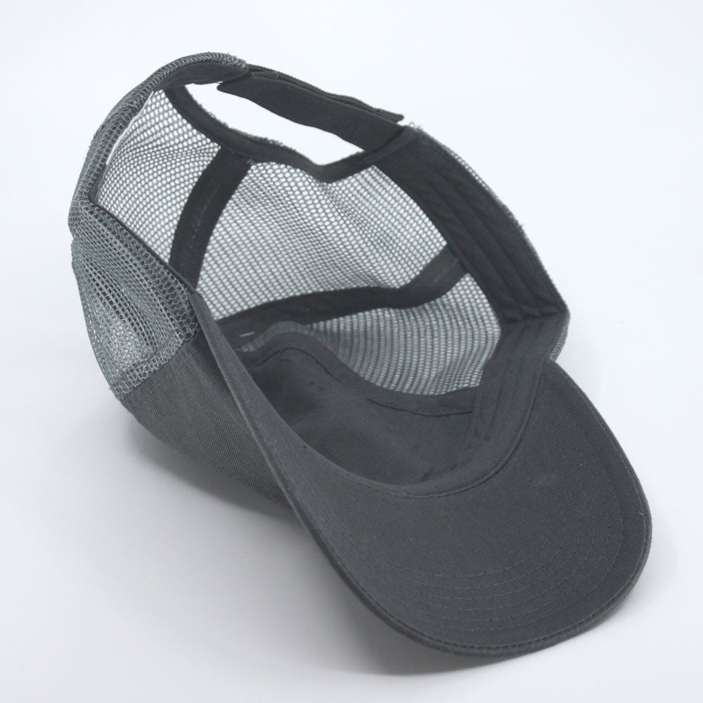 Distressed Cotton Soft Mesh Adjustable Trucker Baseball Cap Ooh La La distressed-cotton-soft-mesh-adjustable-trucker-baseball-cap-ooh-la-la