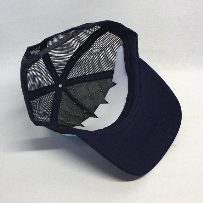 Quilt Cotton Twill Mesh Adjustable Snapback Baseball Cap