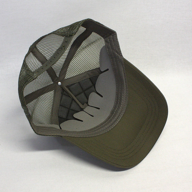 Quilt Cotton Twill Mesh Adjustable Snapback Baseball Cap
