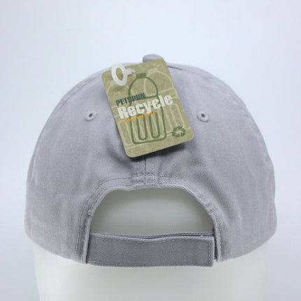 The Spun-Washed Eco-Cap: 50/50 Recycled PET & Cotton Low Profile Hat