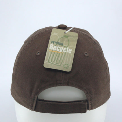 The Spun-Washed Eco-Cap: 50/50 Recycled PET & Cotton Low Profile Hat