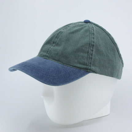 Ponytail Open Back Washed Cotton Adjustable Baseball Pickleball Sports Cap