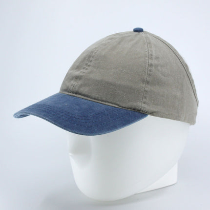 Ponytail Open Back Washed Cotton Adjustable Baseball Pickleball Sports Cap