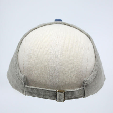 Ponytail Open Back Washed Cotton Adjustable Baseball Pickleball Sports Cap