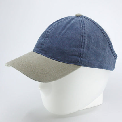 Ponytail Open Back Washed Cotton Adjustable Baseball Pickleball Sports Cap