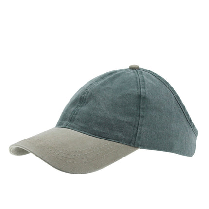 Ponytail Open Back Washed Cotton Adjustable Baseball Pickleball Sports Cap