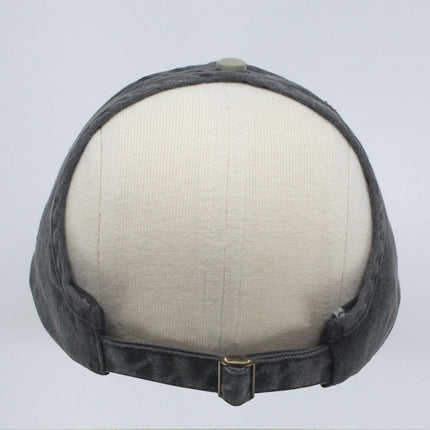 Ponytail Open Back Washed Cotton Adjustable Baseball Pickleball Sports Cap