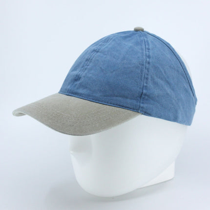 Ponytail Open Back Washed Cotton Adjustable Baseball Pickleball Sports Cap