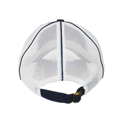 Low Profile Cotton Twill Mesh Trucker Cap — Unstructured Soft Fit