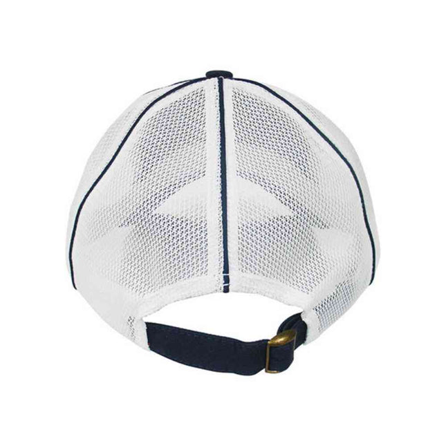 Low Profile Cotton Twill Mesh Trucker Cap — Unstructured Soft Fit