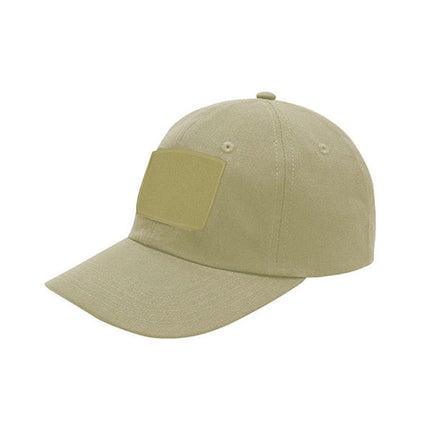 US Flag Tactical  Loop Patch Military Unstructured Cotton Baseball Cap