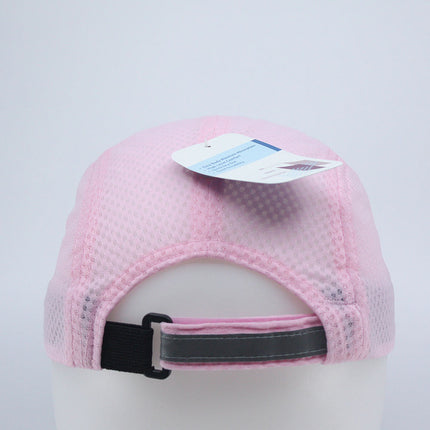 Athletic Cyclist Style High Visibility Reflective Quick Dry Mesh Baseball Cap