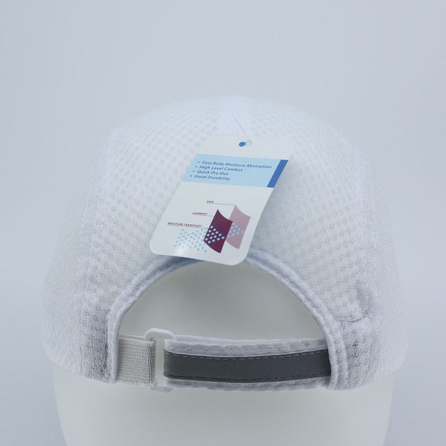 Athletic Cyclist Style High Visibility Reflective Quick Dry Mesh Baseball Cap