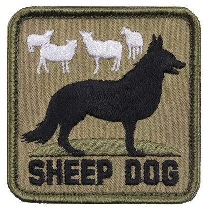 Sheep Dog Morale Patch Hook Back