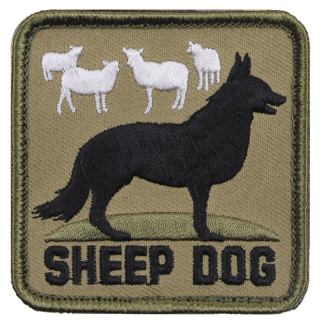 Sheep Dog Morale Patch Hook Back