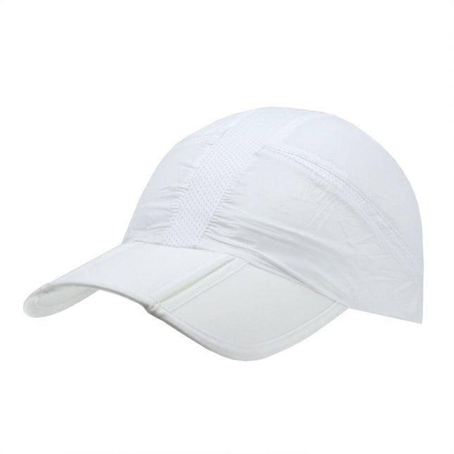 Outdoor Folding Bill Adjustable Mesh Sports Cap