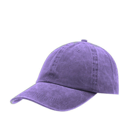 Classic Washed Pigment Dyed Cotton Twill Low Profile Adjustable Dad Hat Baseball Cap