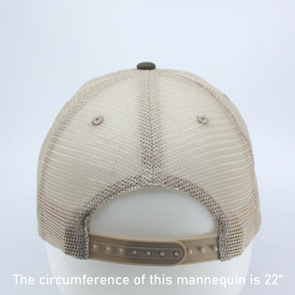 Plain Recycled Crosshatch Cotton Soft Mesh Trucker Baseball Caps