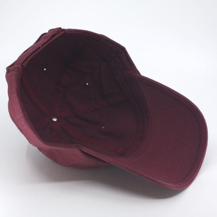 Dyed Cotton Unstructured Low Profile Adjustable Dad Hat Baseball Cap