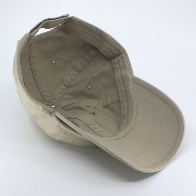 Dyed Cotton Unstructured Low Profile Adjustable Dad Hat Baseball Cap