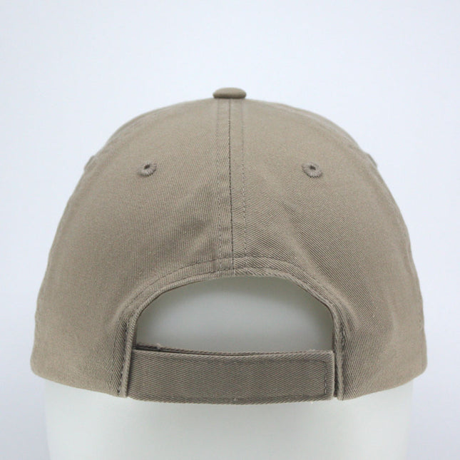 Dyed Cotton Unstructured Low Profile Adjustable Dad Hat Baseball Cap