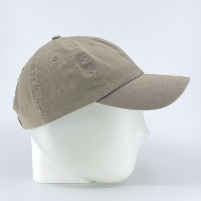 Dyed Cotton Unstructured Low Profile Adjustable Dad Hat Baseball Cap