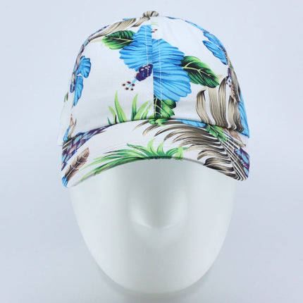 Low Profile Unstructured Floral Hawaiian Baseball Cap