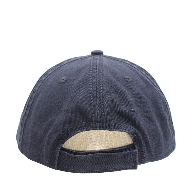 Washed Cotton Distressed Heavy Stitching Baseball Cap – Adjustable Dad Hat for Men & Women