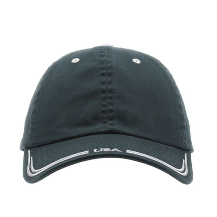 USA Washed Cotton Adjustable Baseball Cap