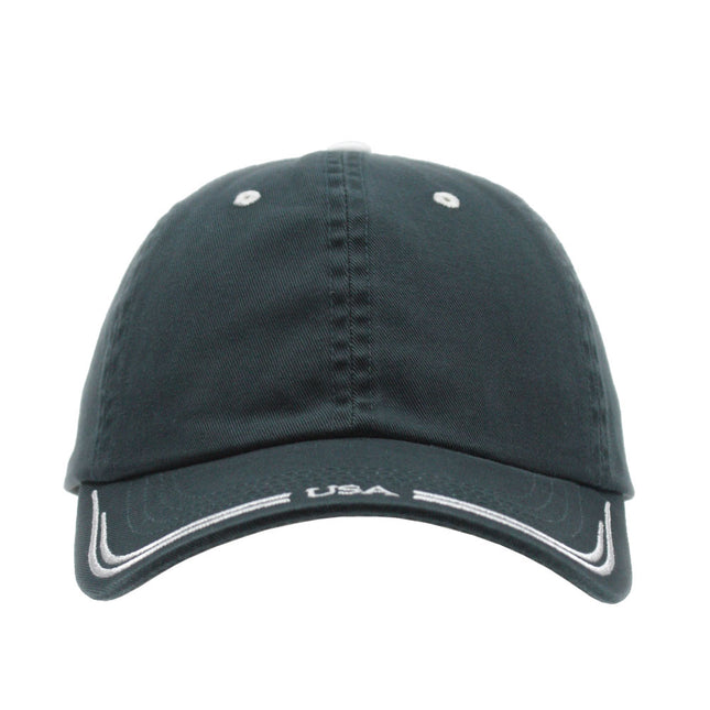 USA Washed Cotton Adjustable Baseball Cap