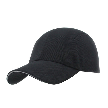 Athletic Moisture Wicking Reflective Sandwich Bill Soft Crown Mesh Cap