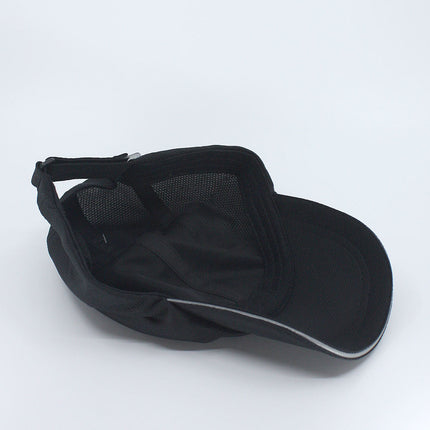 Athletic Moisture Wicking Reflective Sandwich Bill Soft Crown Mesh Cap