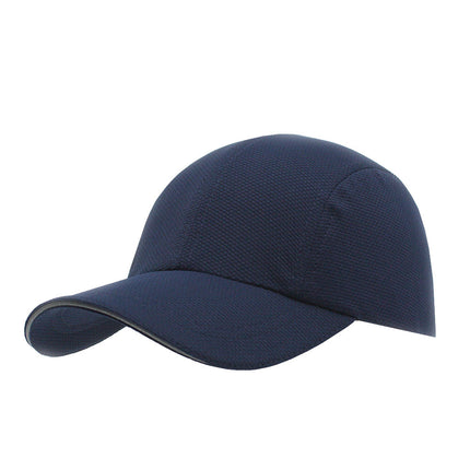 Athletic Moisture Wicking Reflective Sandwich Bill Soft Crown Mesh Cap