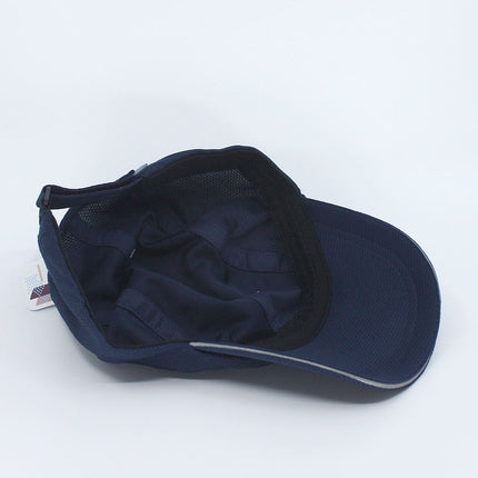 Athletic Moisture Wicking Reflective Sandwich Bill Soft Crown Mesh Cap