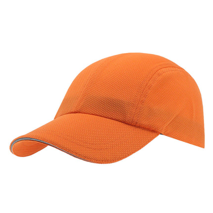 Athletic Moisture Wicking Reflective Sandwich Bill Soft Crown Mesh Cap