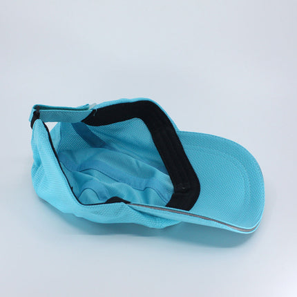Athletic Moisture Wicking Reflective Sandwich Bill Soft Crown Mesh Cap