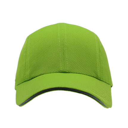Athletic Moisture Wicking Reflective Sandwich Bill Soft Crown Mesh Cap