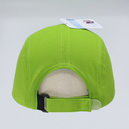 Athletic Moisture Wicking Reflective Sandwich Bill Soft Crown Mesh Cap