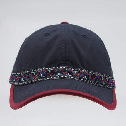 Soft Structured Water Repellent & Jacquard Band Low Profile Baseball Cap