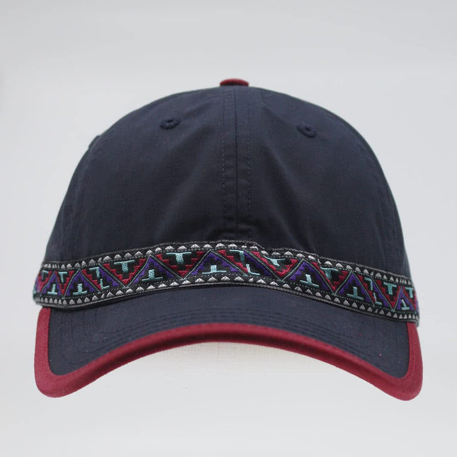 Soft Structured Water Repellent & Jacquard Band Low Profile Baseball Cap