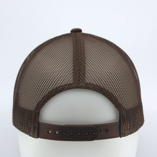 Corduroy Twill Solid Cotton Mesh Snap Back Trucker Baseball Cap