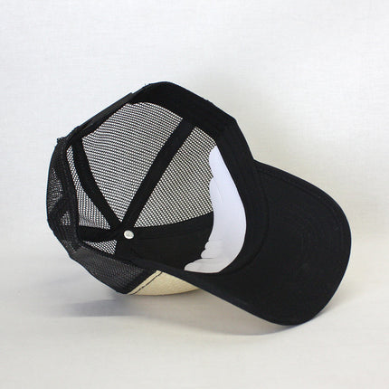 Natural Toyo Straw Mesh Adjustable Trucker Baseball Cap