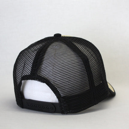 Natural Toyo Straw Mesh Adjustable Trucker Baseball Cap