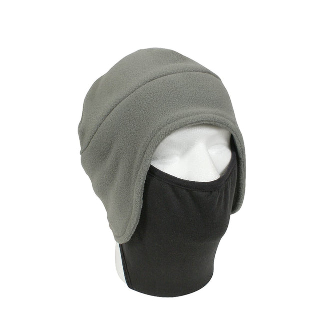 Rothco Convertible Fleece Cap with Poly Facemask Balaclava