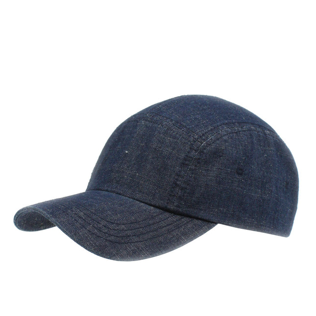 Denim Cotton Adjustable Baseball Camper Cap